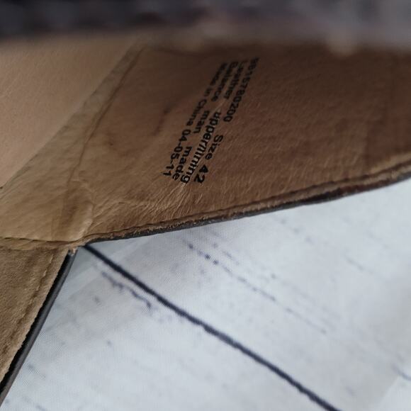 Dansko Size 42 Solstice Brown Brush Off Leather Shoes Slip-On Workwear Comfort - Picture 7 of 10